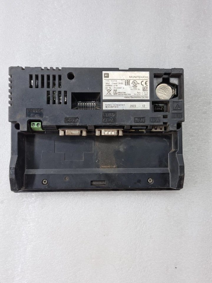 FUJI MONITOUCH TS1070S 24VDC HMI OPERATOR PANEL